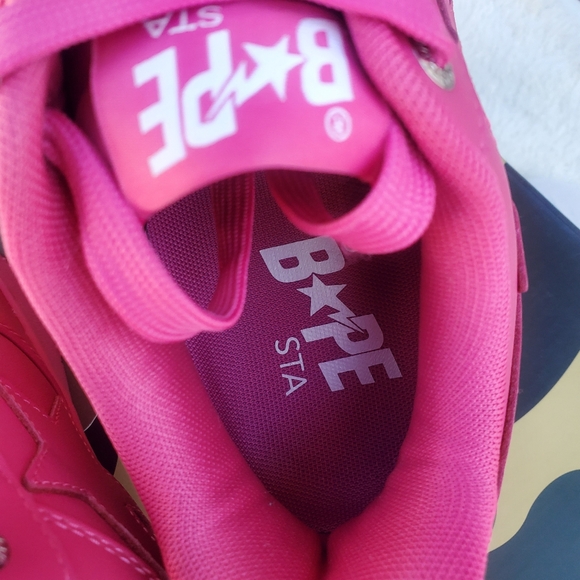 A Bathing Ape Bape Sta Pink #52 - Picture 14 of 15